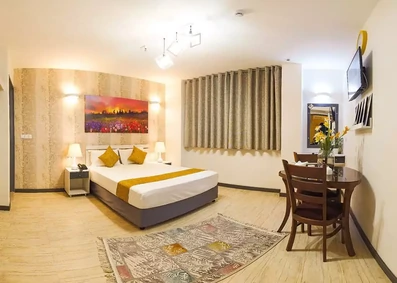 اتاق دو تخته دبل در هتل آفتاب اصفهان