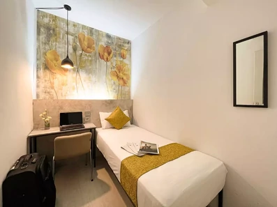 اتاق یک تخته تمیز و شیک در هتل آفتاب اصفهان