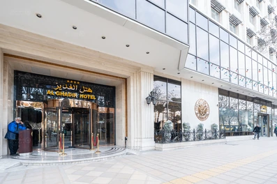 نمای هتل الغدیر مشهد از نزدیک