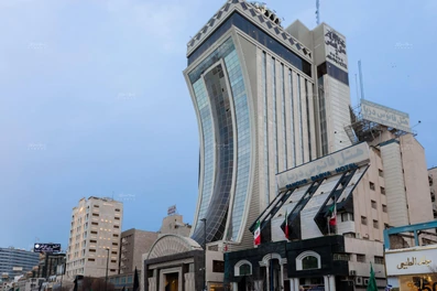 نمای بیرونی هتل 25 طبقه الماس 2 مشهد