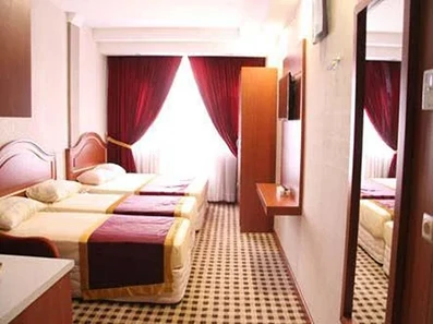 اتاق خواب هتل آپارتمان آل یاسین مشهد