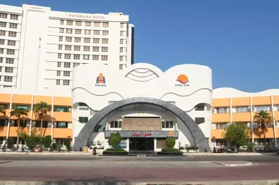 نما و ورودی هتل آریان کیش