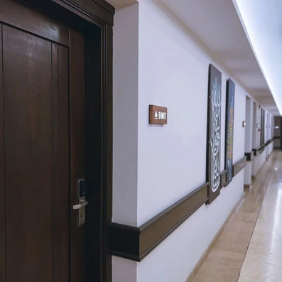 نمای داخلی راهرو ها هتل برج الجواد کاظمین