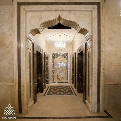 نمای داخلی هتل برج الجواد کاظمین