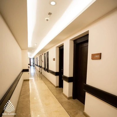 نمای داخلی راهرو ها هتل برج الجواد کاظمین