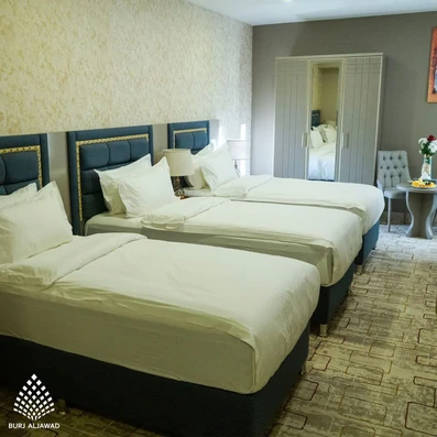 اتاق سه تخته هتل برج الجواد کاظمین