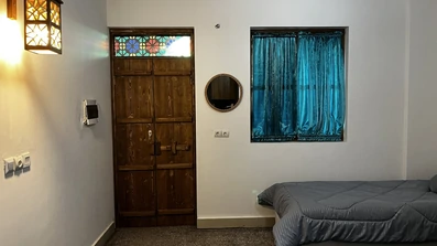 نمای داخل اتاق ها در  اقامتگاه سنتی دال قشم