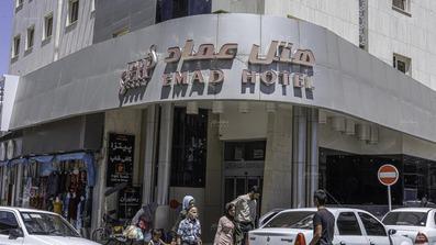 نمای ورودی هتل عماد مشهد