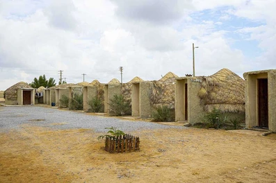 نمای کلی  اقامتگاه بومگردی فردیس قشم