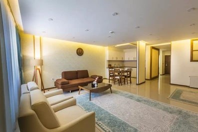 فضای نشیمن داخل واحد ها