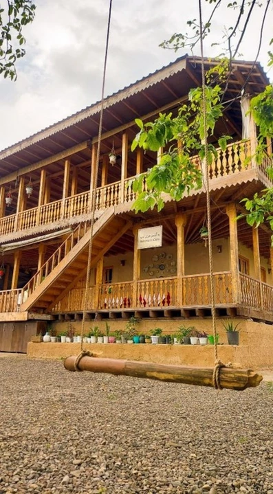 نمای کلی اقامتگاه بومگردی گیل سو رشت