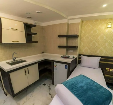 اتاق یک تخته هتل گلسا یزد مشهد