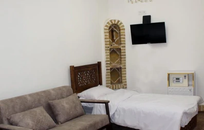 اتاق یک تخته بوتیک هتل دژ نیشابور