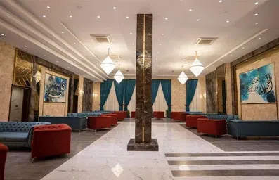 لابی مبله شده هتل جار الامیر نجف