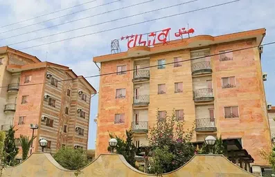 نمای ساختمان های هتل کوشال چالوس