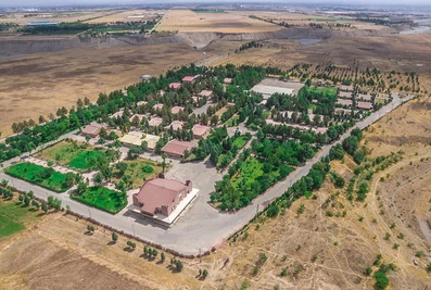 نمای هوایی مجتمع فرهنگی تفریحی کوثر البرز کرج