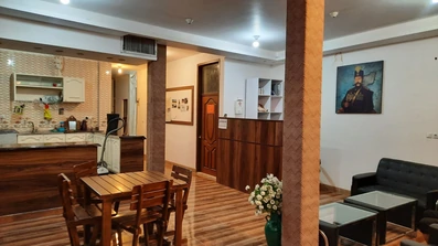 لابی و پذیرش خانه مسافر کوله پشتی یزد