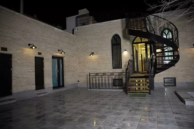 نمای کلی خانه مسافر میرعماد اصفهان