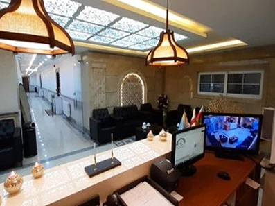 نمای  داخلی پذیرش هتل