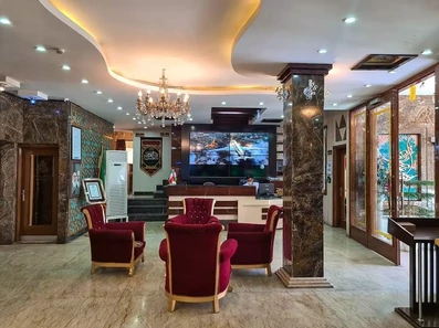 لابی و پذیرش هتل آپارتمان رسالت مشهد