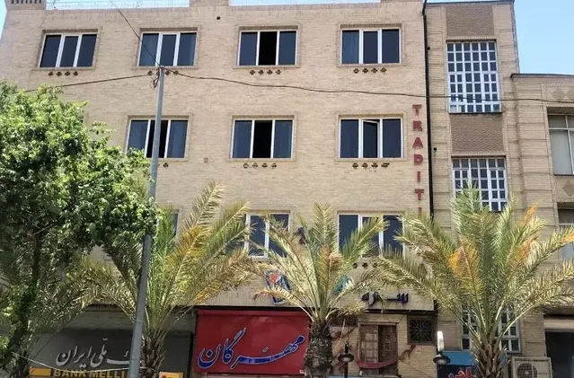 نمای کلی مهمانپذیر سعید شیراز