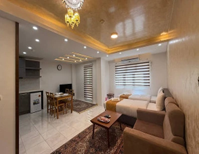 اتاق اتاق مبله با آَشپزخانه