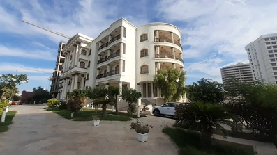 نمای هتل سورینت مریم کیش با معماری منحصر به فرد