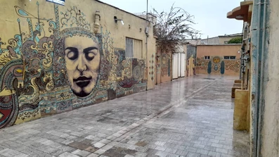 نمای بیرونی اقامتگاه بومگردی سووشون شیراز