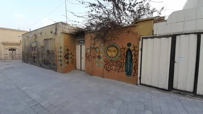 نمای بیرونی اقامتگاه بومگردی سووشون شیراز