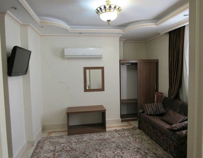 اتاق مبله با تلویزون