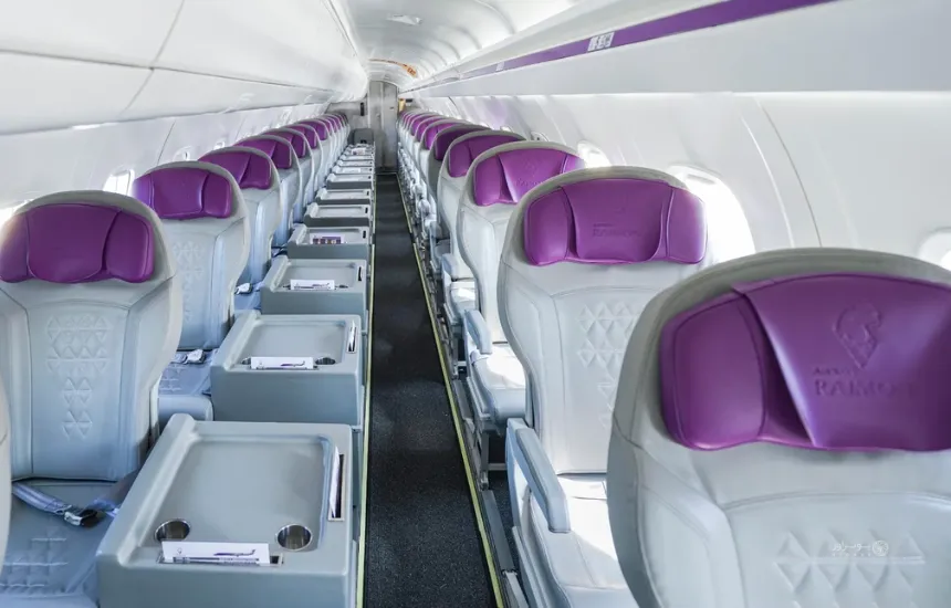 ارائه بلیط لوکسترین ایرلاین کشور، رایمون ایر، در یوتراوز