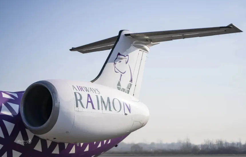 ارائه بلیط لوکسترین ایرلاین کشور، رایمون ایر، در یوتراوز