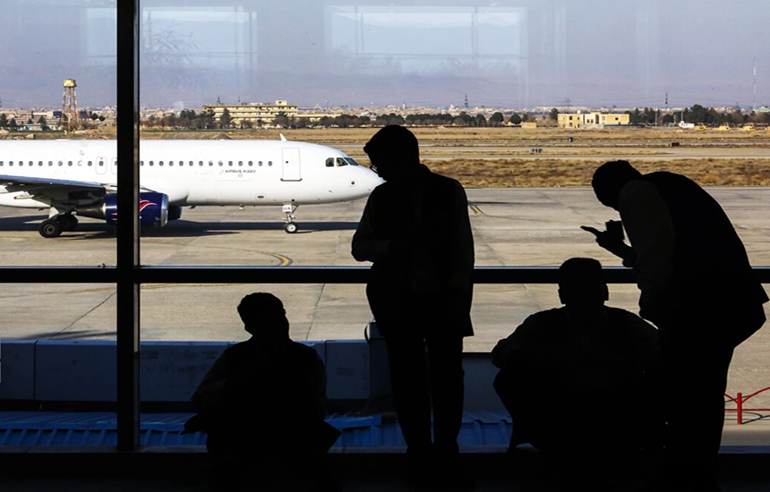 سالن انتظار فرودگاه شهید هاشمینژاد مشهد