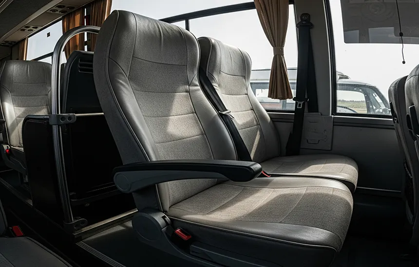 صندلی دوتایی در اتوبوس بین شهری