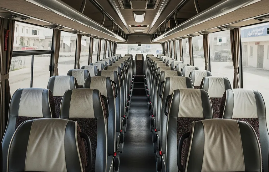 صندلی های اتوبوس