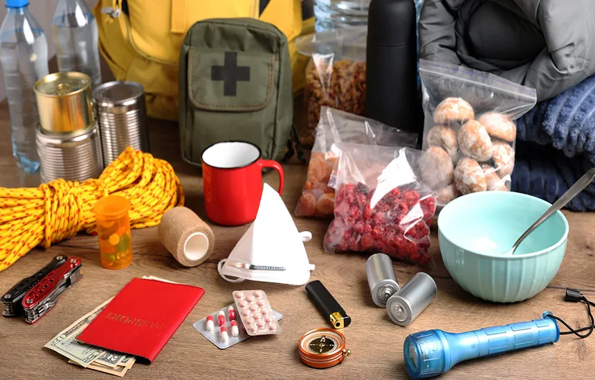 فهرست وسایل کیف نجات خانواده