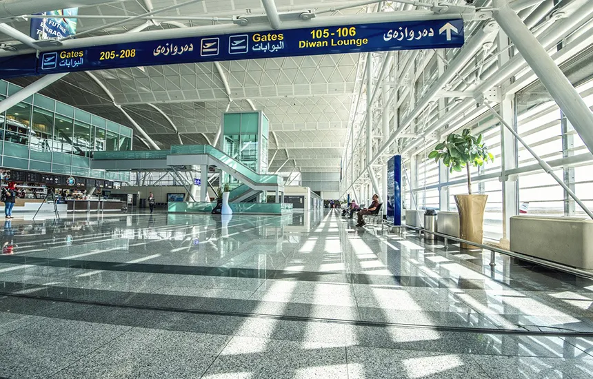 سالن انتظار فرودگاه اربیل عراق