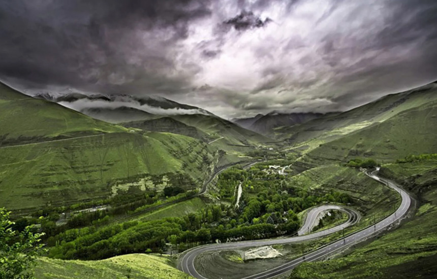 فاصله تهران تا چابکسر و زمان سفر با خودرو